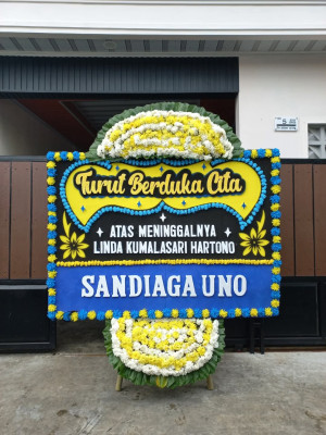 Papan Bunga Duka di Kismantoro