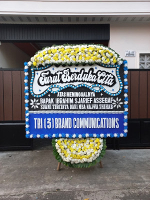 Papan Bunga Duka di Kismantoro